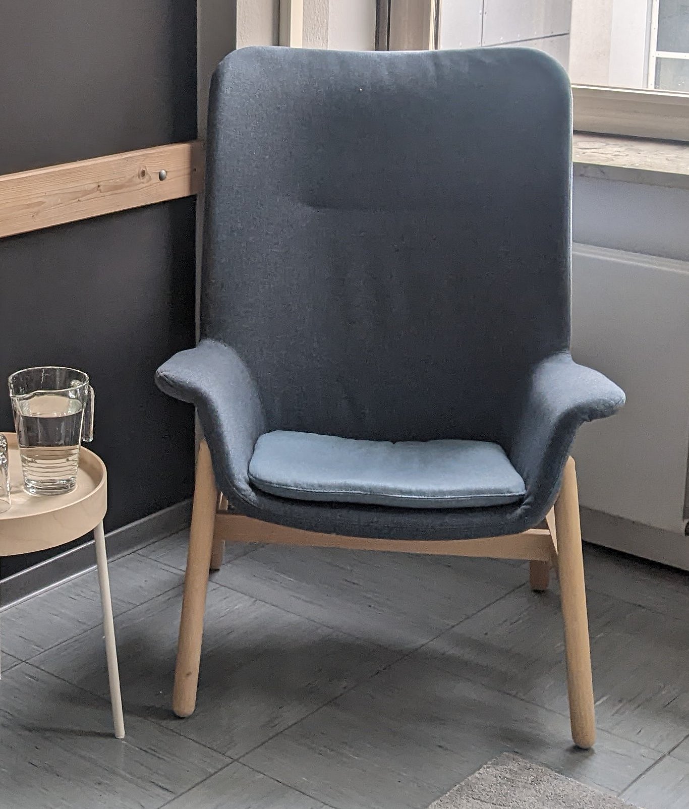 Sessel im Still- und Begegungsraum