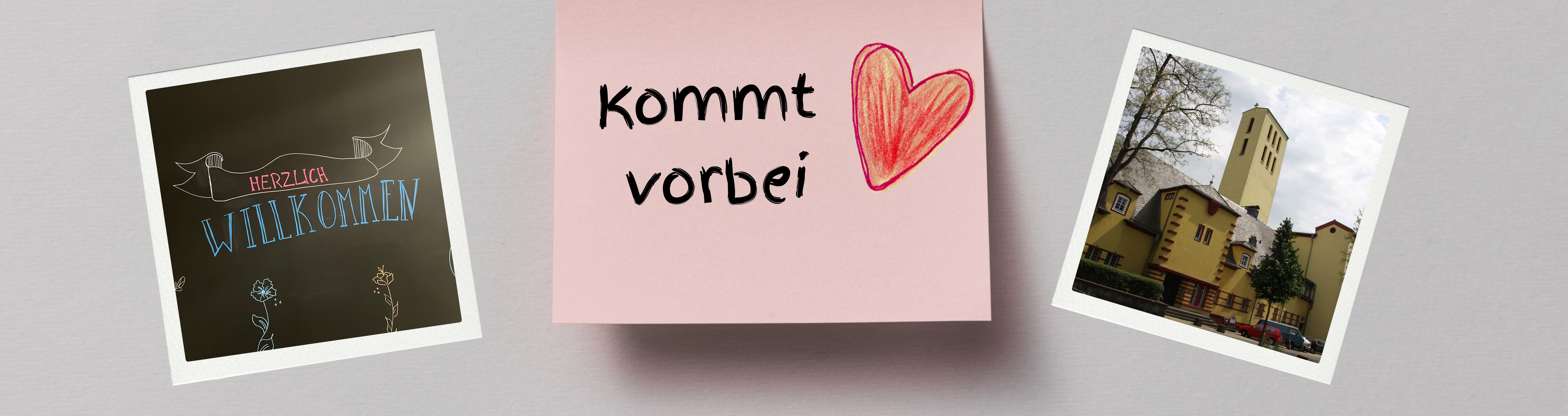 Kommt vorbei und Willkommen im Roncalli Haus und Sankt Elisabeth